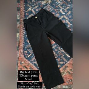 Big budd press western pants